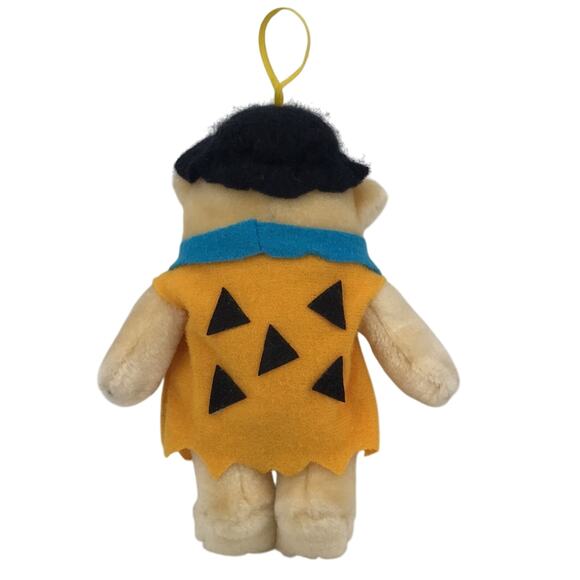Vintage Nanco Fred Flintstone Plush Ornament 7'' 1980 Hanna-Barbera Collectible - Picture 4 of 8